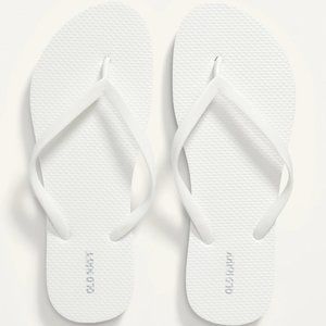 - White Old Navy Flip Flops size 6